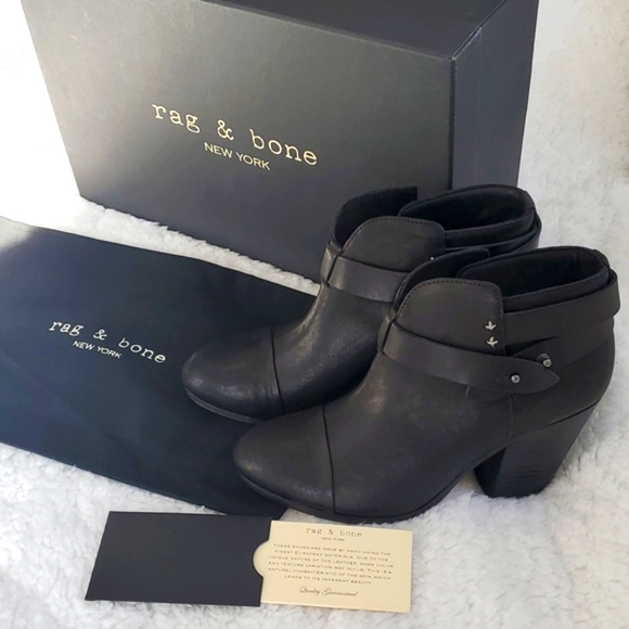 rag & bone Shoes - Rag & Bone Harrow Boot Black